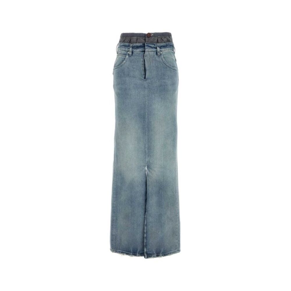 Maison Margiela Women Denim Skirt